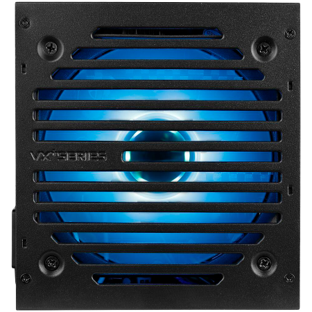 Sursa Aerocool VX Plus Stealth 700 700W neagra iluminare RGB, eficienta 82%, iluminare RGB, single rail (54A) [1]