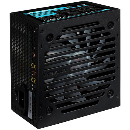Cabluri - Sursa Aerocool VX Plus Stealth 700 700W neagra iluminare RGB, eficienta 82%, iluminare RGB, single rail (54A)