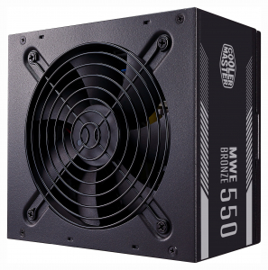 SURSA COOLER MASTER  550W (real), MWE 550 Bronze V2, silent HDB fan 120mm, 80 Plus Bronze, 2x PCI-E (6+2), 6x S-ATA "MPE-5501-ACAAB-EU" [0]