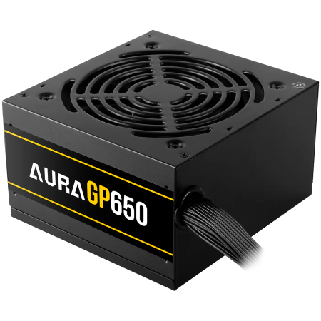 Cabluri - Sursa Gamdias Aura GP550 550W neagra, certificata 80 PLUS, eficienta 80%
