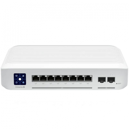 Ubiquiti Enterprise Layer 3, PoE switch with (8) 2.5GbE, 802.3at PoE+ RJ45 ports and (2) 10G SFP+ ports [0]