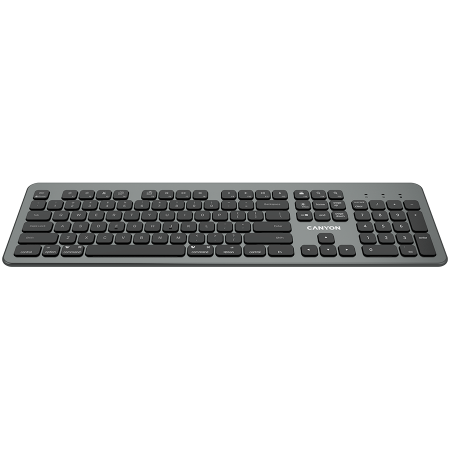 Multimedia bluetooth 5.1 keyboard MAC Version,104 keys, slim design with low profile silent keys,US layout ,Size 439.4*135.3mm* 23.2mm,526g [2]