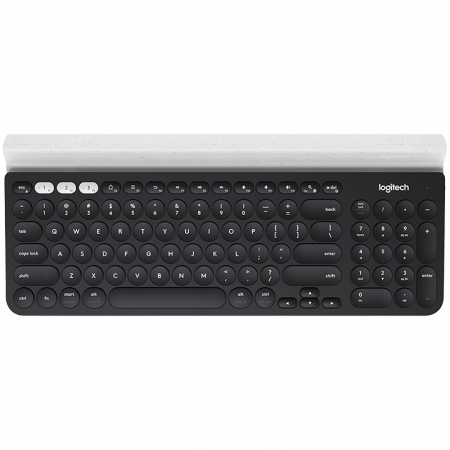 LOGITECH K780 Multi-Device Wireless Keyboard - DARK GREY/SPECKLED WHITE - US INT'L [0]