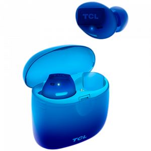 TCL In-Ear True Wireless Bluetooth Headset, Frequency of response 9-22K, Sensitivity 100 dB, Driver Size 5.8mm, Impedence 13 Ohm, Max power input 20mW, Playtime 6.5h/26h, IPX4, Bluetooth 5.0, A2DP, AV [3]