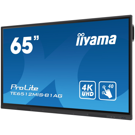 TE6512MIS-B3AG is an exceptional 4K UHD interactive display designed by iiyama to enhance collaboration, communication, and engagement. With key features like Zero Airgap LCD screen eliminating parall [2]
