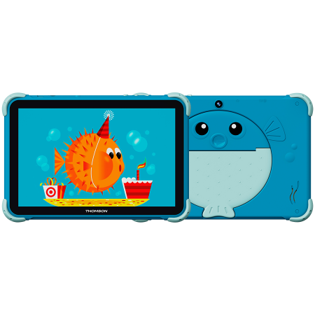 THOMSON TEO10-KID WiFi, 10.1-inch (1280X800) HD display, Quad Core MTK8168, 2 GB RAM, 32 GB ROM, 1xMicroSD, 1xUSB TypeC, 0.3MP front camera, 2.0MP rear camera, WiFi AC, BT 5.0, 5000mAh 3.7V battery, P [3]