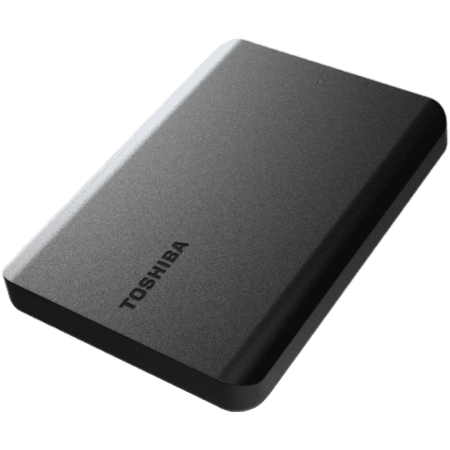 Toshiba External Hard Drive Canvio Basics Excl (2.5 " 4TB, USB3.2 Gen 1, Black) [2]