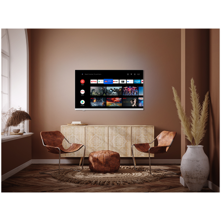 32', FHD, Android TV 11, White, 1920x1080, 60 Hz, Sound by JVC, 2x8W, 27 kWh/1000h , BT5.1, HDMI ports 3, 24 months [13]