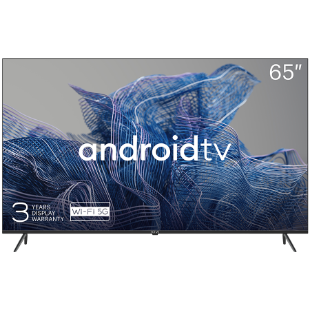 65', UHD, Google Android TV, Black, 3840x2160, 60 Hz, , 2x12W, 111 kWh/1000h , BT5, HDMI ports 4, 24 months [0]
