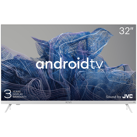 32', HD, Google Android TV, White, 1366x768, 60 Hz, Sound by JVC, 2x8W, 33 kWh/1000h , BT5, HDMI ports 3, 24 months [0]