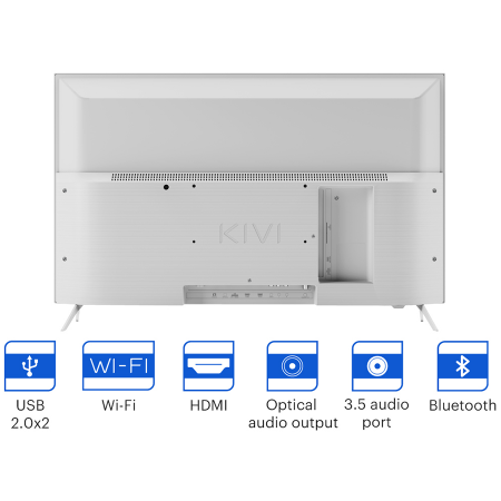 32', HD, Google Android TV, White, 1366x768, 60 Hz, Sound by JVC, 2x8W, 33 kWh/1000h , BT5, HDMI ports 3, 24 months [11]