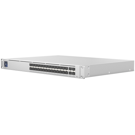 Retelistica & Supraveghere - UBIQUITI Hi-Capacity Aggregation; (28) 10G SFP+ ports; (4) 25G SFP28 ports; DC power backup-ready; Layer 3 switching.