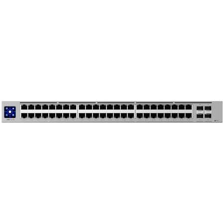 Retelistica - Ubiquiti Layer 3 Etherlighting USW-Pro-XG-48-EU switch with (32) 10 GbE, (16) 2.5 GbE, and (4) 25G SFP28 ports