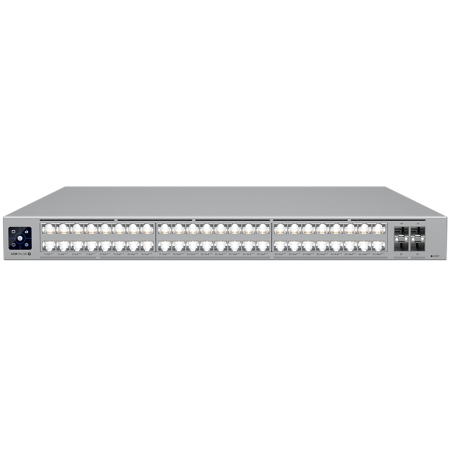 Retelistica & Supraveghere - Ubiquiti Layer 3 Etherlighting USW-Pro-XG-48-PoE-EU (32) 10 GbE, (16) 2.5 GbE PoE, and (4) 25G SFP28 ports