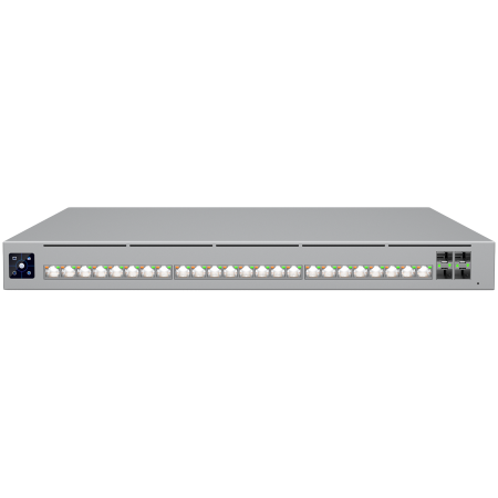 Retelistica - Ubiquiti network switch ECS-48S-PoE-EU Enterprise Campus 24S PoE Enterprise-grade 24-port, Layer 3 Etherlighting PoE+++ switch with Stacking support and high-capacity 10 GbE RJ45 and 25G SFP28 connect