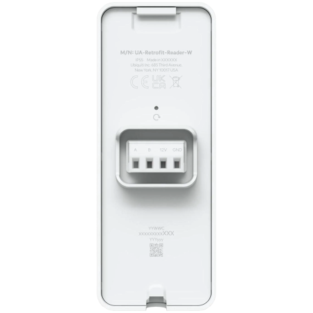 Ubiquiti UA-Retrofit-Reader-W Indoor/outdoor OSDP reader with NFC Card and Touch Pass support, compatible with the UniFi Retrofit Hub using existing cabling, White [4]