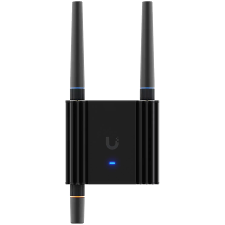 Retelistica - Ubiquiti UMR-Ultra mobile router Site-to-site VPN and VPN client routing, 2x FE RJ45 ports, Powered using USB Type-C or 4-pin DC power socket, WiFi 4 single chain 2.4 GHz radio