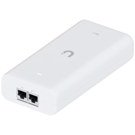 Ubiquiti UniFi 10G PoE+++ Adapter (90W), can power UniFi PoE+++ devices, reduce dependency on PoE switch power, and provide a Multi-Gigabit LAN connection, Contains RJ45 data input, AC cable with eart [3]