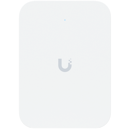 Retelistica & Supraveghere - Ubiquiti UniFi U70IW Wall mounted WiFi 7 AP with 4 spatial streams and an integreated 2.5GbE PoE switch desined for hospitality enviorments