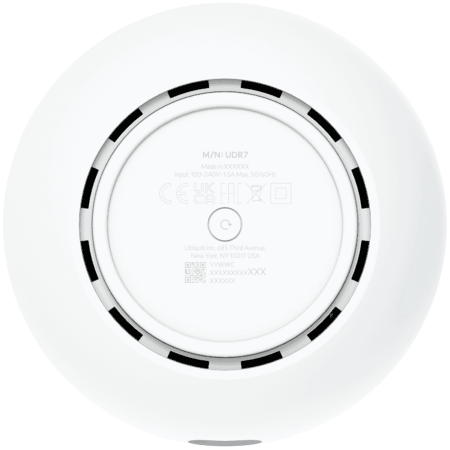 Ubiquiti UniFi UDR7 Dream Router 7 Desktop 10G Cloud Gateway with integrated WiFi 7, PoE switch, microSD storage, and full UniFi application support, 10G SFP+ and (1) 2.5 GbE RJ45 WAN port, 64 GB micr [4]
