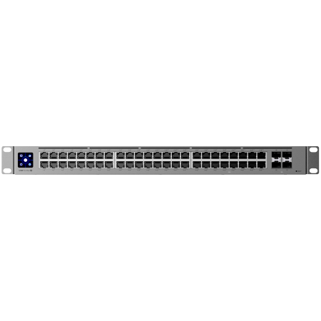 Retelistica & Supraveghere - Ubiquiti USW-Pro-Max-48-PoE-EU 48-port, Layer 3 Etherlighting switch with 2.5 GbE and PoE++ output, 16x 2.5 GbE ports including (8) PoE+ and (8) PoE++, 32x GbE ports including (24) PoE+ and (8) PoE++,
