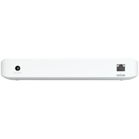 Ubiquiti USW-Ultra-60W Layer 2, 8-port GbE PoE switch: 7x GbE PoE+ output ports, GbE port with optional PoE++ input [3]