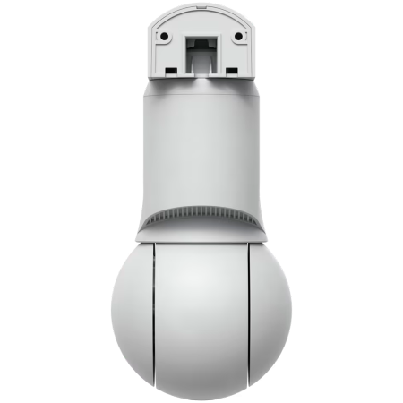 Ubiquiti UVC-G6-PTZ-W All-weather, 4K dual-lens camera with 10x hybrid zoom, 1/1.8" 8MP image sensor, Multi-TOPS AI Engine, and ultra-low latency pan-tilt-zoom control for motion tracking [3]