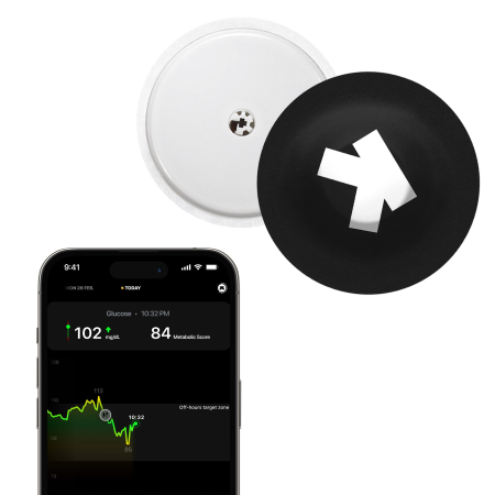 Ultrahuman M1 continuous glucose monitor / metabolic fitness tracker (NFC Required) 1 week tracking - 1S (1 Single pack) [4]