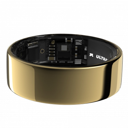 Ultrahuman Ring Air - Smart Ring, Charger, USB Cable / Size-07- Air_Gold [4]