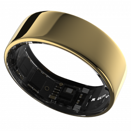 Ultrahuman Ring Air - Smart Ring, Charger, USB Cable / Size-09- Air_Gold [0]