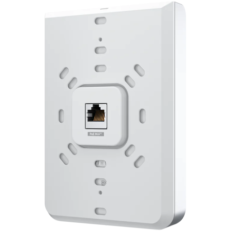 UniFi6 In-Wall. Wall-mounted WiFi 6 access point with a built-in PoE switch. [3]