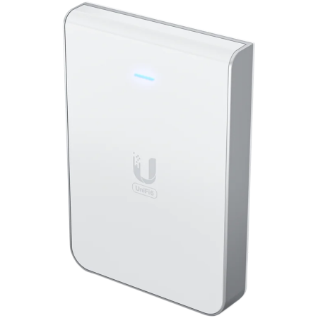 UniFi6 In-Wall. Wall-mounted WiFi 6 access point with a built-in PoE switch. [2]