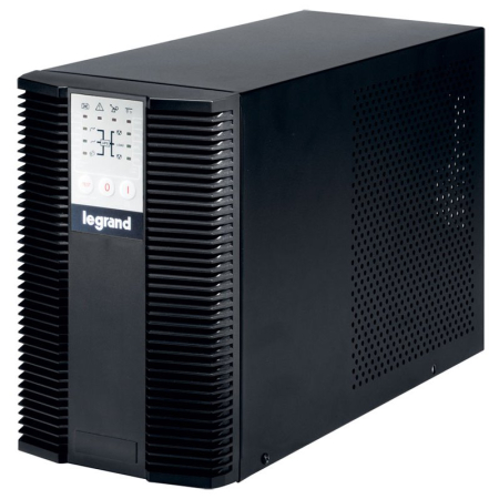 Cabluri - UPS Legrand KEOR LP, Tower, 2000VA/1800W, On Line Double Conversion, Sinusoidal, PFC, 1 RS232 serial port, 1 slot for networkinterface connection (ex. CS121), IN 1x C13, OUT 6x IEC C13 & 2xSHK (Option