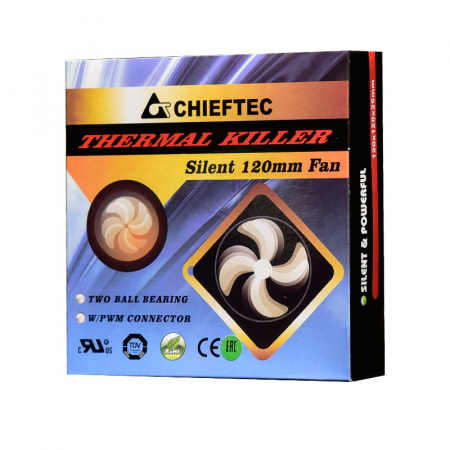 VENTILATOR CHIEFTEC PC 120x120x25 mm, 4-pin PWM "AF-1225PWM" [1]