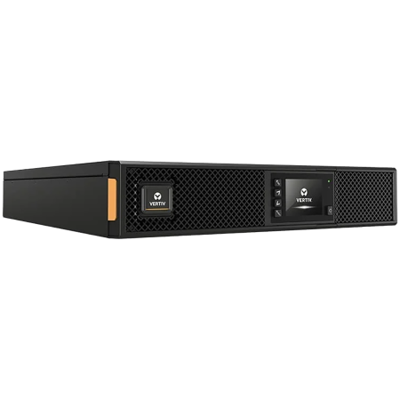 Vertiv Liebert GXT5 1ph UPS, 1kVA, input plug IEC C14 inlet, 2U, output - 230V, output socket groups (8)C13, rackmount kit, 3-year warranty [1]