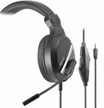 Vertux Gaming Manila Wired Headphones input 3.5mm - Black [1]