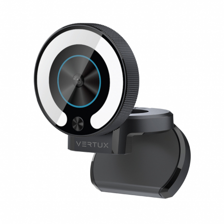 Vertux Gaming Odin-4K Web Camera4k/30fp With LED Light - Black [0]