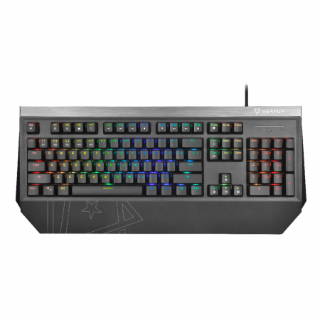 Vertux Gaming Tantalum Precision Pro Mechanical Gaming Wired Keyboard - Black (English) [0]