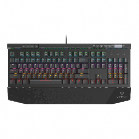 Vertux Gaming Tungsten Hyper Action Mechanical Gaming Wired Keyboard - Black (English) [0]
