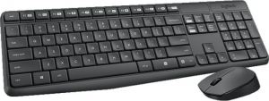 Sisteme PC & Periferice - Wireless KIT Logitech "MK235" USB, black "920-007931"  (include timbru verde 0.01 lei)