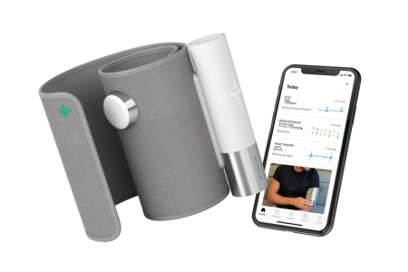 Withings Blood Pressure Monitor Core w Wifi sync, Led screen, ECG sensor, Digital stethoscope [2]