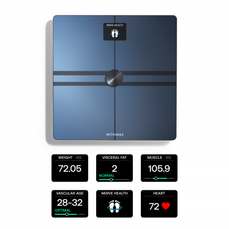 Withings Body Comp Complete Body Analysis Wi-Fi Scale - Black [1]