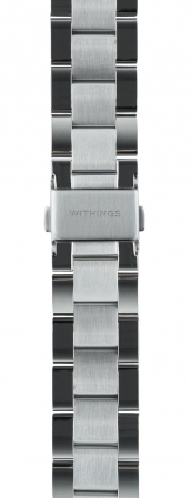 Laptop, Tablete & Telefoane - Withings Metal 3in1 Wristband 18mm w Silver buckle for Scanwatch 38mm, Steel HR 36mm, Withings Move - Silver