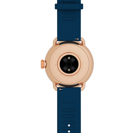 Withings Scanwatch 2 / 38mm (Activity, Sleep Tracker, ECG, Temperature, SPO2 / Stainless steel, fkm wristband, sapphire glass) - Blue [3]