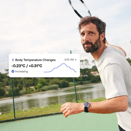 Withings Scanwatch 2 / 42mm (Activity, Sleep Tracker, ECG, Temperature, SPO2 / Stainless steel, fkm wristband, sapphire glass) - Black [8]