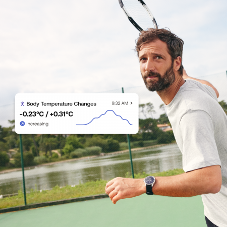 Withings Scanwatch 2 / 42mm (Activity, Sleep Tracker, ECG, Temperature, SPO2 / Stainless steel, fkm wristband, sapphire glass) - White [10]