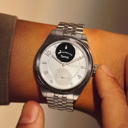Withings ScanWatch Nova Brilliant 39mm - Titanium Silver [8]