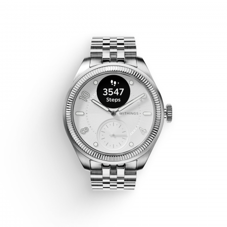 Laptop, Tablete & Telefoane - Withings ScanWatch Nova Brilliant 39mm - Titanium Silver
