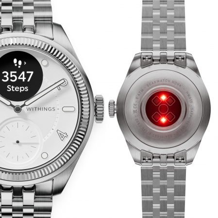 Withings ScanWatch Nova Brilliant 39mm - Titanium Silver [9]