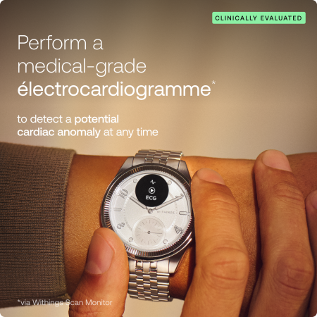 Withings ScanWatch Nova Brilliant 39mm - Titanium Silver [7]